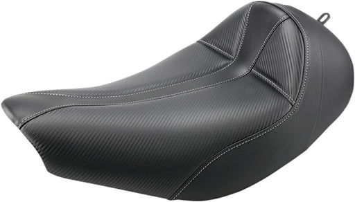 Saddlemen Dominator Solo Seat for Select Indian Motorcycles Black| Grey