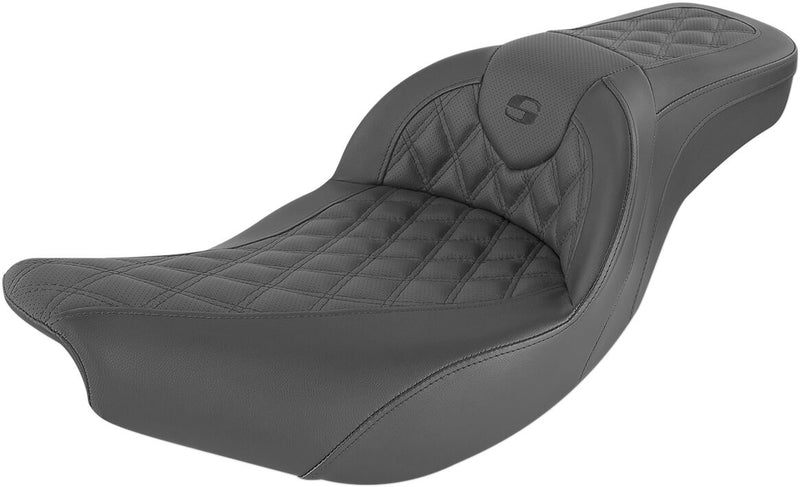 Saddlemen Slim Pro Brian Klock Seat for Select Indian Motorcycles Black #I14-07-KLOCK