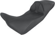 Saddlemen Black\Red Black Adventure 2-Up Seat for 2016-2019 Honda CRF1000L Africa Twin Motorcycles