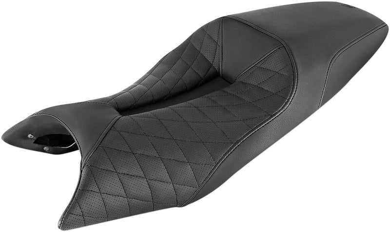 Saddlemen Lattice Stitch Track Seat for 2019-2020,2022-2024 Indian FTR Motorcycles Black