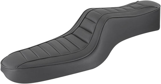 Saddlemen Pleated Gel Hog Killers Seat for 1979-2003 Harley-Davidson Sportster Motorcycles Black