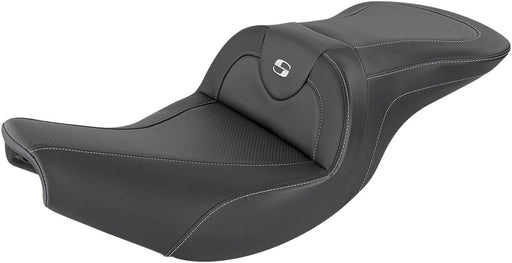 Saddlemen Black Heated Road Sofa Seat for Select Indian Motorcycles