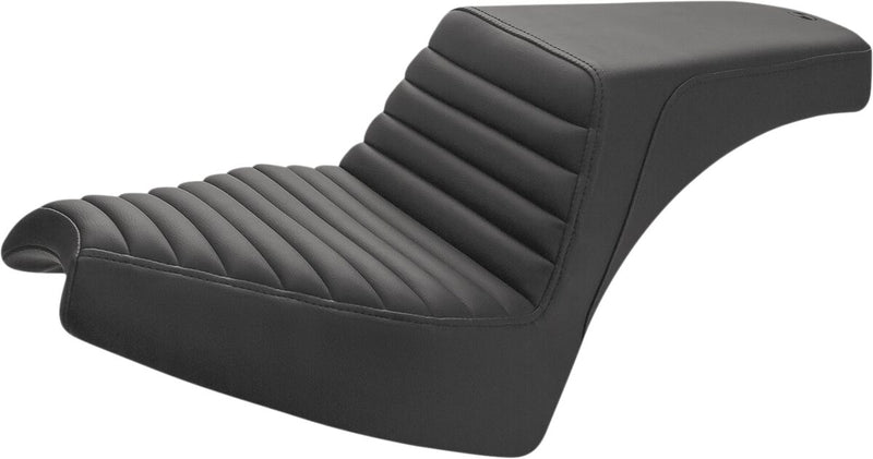 Saddlemen Black Step Up Tuck and Roll Seat for 2022-2026 Indian Chief Motorcycles