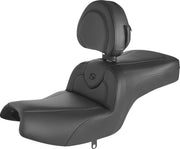 Saddlemen Black Roadsofa Seat w/Driver Backrest for 2020-2026 Indian Challenger Motorcycles