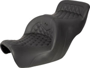 Saddlemen Black Lattice Stitched Road Sofa Seat w/o Backrest for 1988-2000 Honda Gold Wing Motorcycles