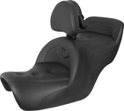 Saddlemen Black Pillow Top Road Sofa Seat w/Backrest for 1988-2000 Honda Gold Wing Motorcycles