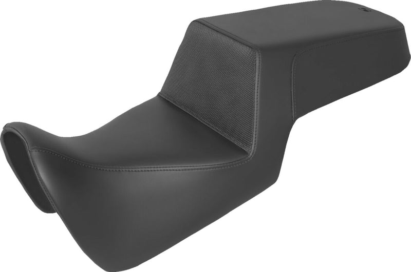 Saddlemen Black Gripper Step Up Seat for 2021-2026 Harley-Davidson Adventure Touring Motorcycles