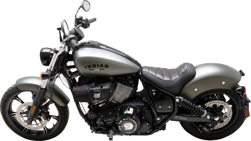 Mustang Runaround™ Solo Seat for 2022-2026 INDIAN Black Vinyl Each