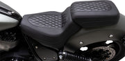 Mustang Squareback Solo Seat for 2022-2026 INDIAN Black Vinyl Each