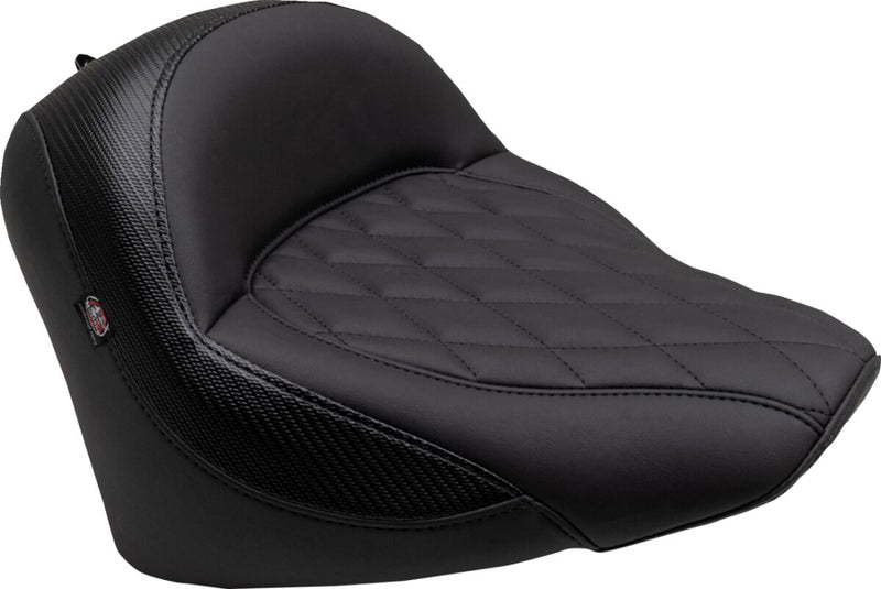 Mustang Standard Touring Solo Seat for 2022-2026 INDIAN Black Vinyl #88203