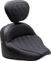 Mustang Standard Touring Solo Seat for 2022-2026 INDIAN Black Vinyl