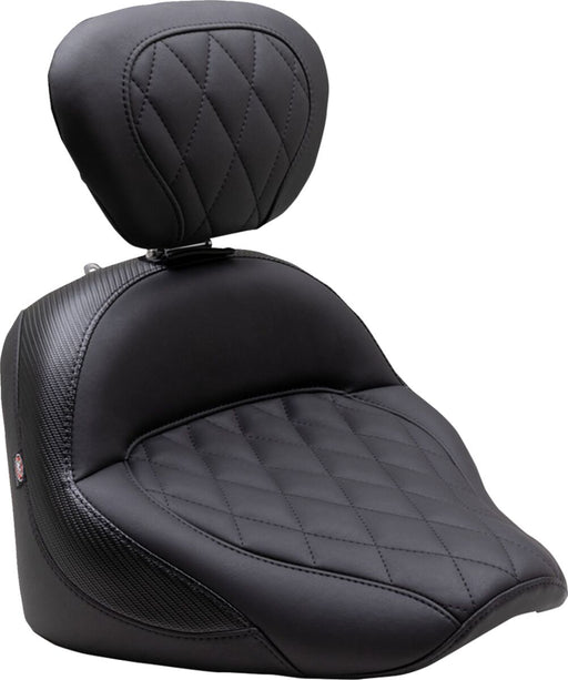 Mustang Standard Touring Solo Seat for 2022-2026 INDIAN Black Vinyl