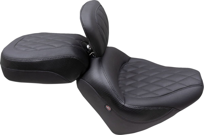 Mustang Standard Touring Solo Seat for 2022-2026 INDIAN Black Vinyl Each