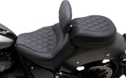 Mustang Recessed Passenger Seat for 2022-2026 INDIAN Black Vinyl #89741