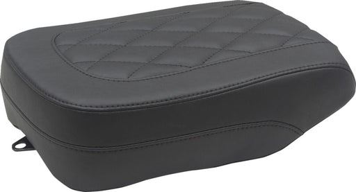 Mustang Squareback Passenger Seat for 2015-2026 KAWASAKI EN 650 Black Vinyl