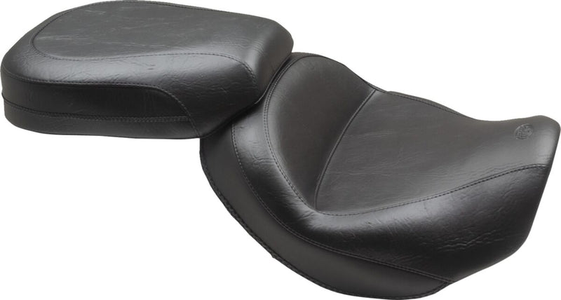 Mustang Wide Touring Solo Seat for 2015-2019 SUZUKI C 90 T Black Each