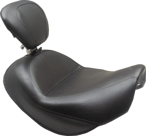 Mustang Wide Touring Solo Seat for 2015-2019 SUZUKI C 90 T Black