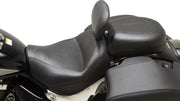 Mustang Recessed Wide Touring Seat for 2015-2019 SUZUKI C 90 T Black Passenger #89207
