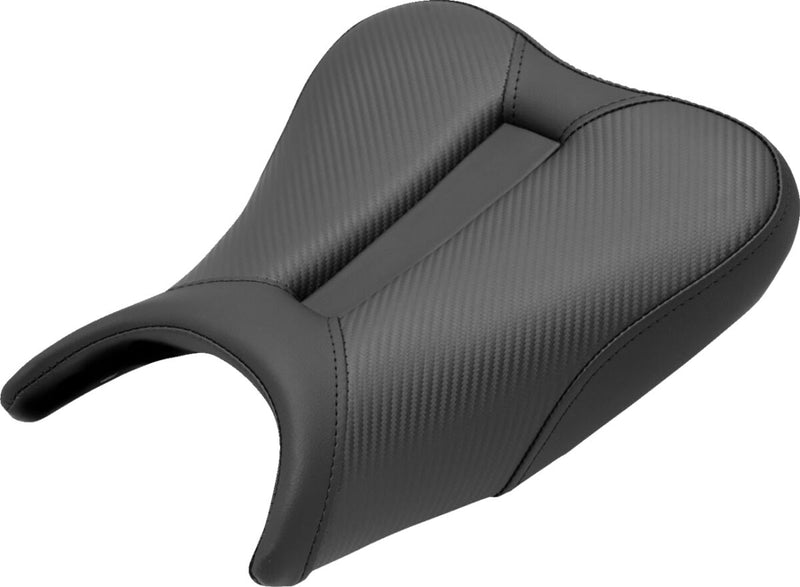 Saddlemen Black Carbon Fibre Track Seat for 2018-2023 Kawasaki Ninja Motorcycles