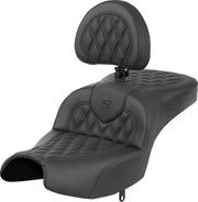 Saddlemen Roadsofa™ Standard Reach Seat for 2024-2026 INDIAN Black 2-Up Seat Saddlehyde™