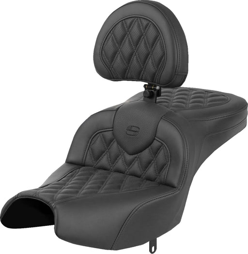 Saddlemen Roadsofa™ Standard Reach Seat for 2024-2026 INDIAN Black 2-Up Seat Saddlehyde™