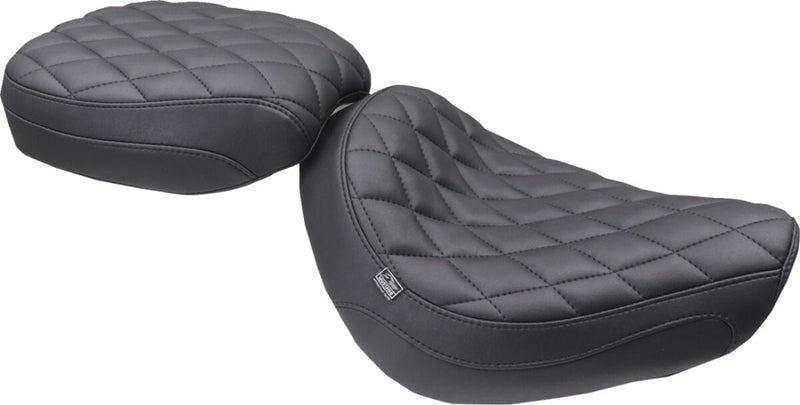 Mustang Tripper™ Passenger Seat for 2017-2026 HONDA CMX Black Vinyl #84005