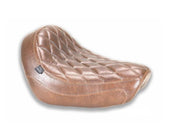 Mustang Seat Solo Tripper for 2017-2026 HONDA CMX Tripper™ Distressed Brown Solo Seat Vinyl