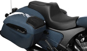 Drag Specialties Seats Predator III Seat for 2020-2025 INDIAN CHALLENGER Black 2-Up Seat Vinyl Each