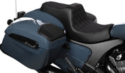 Drag Specialties Seats Predator III Seat for 2020-2025 INDIAN CHALLENGER Black 2-Up Seat Vinyl Each