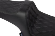 Drag Specialties Seats Predator III Seat for 2020-2025 INDIAN CHALLENGER Black 2-Up Seat Vinyl Each