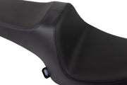 Drag Specialties Seats Predator III Seat for 2020-2025 INDIAN CHALLENGER Black 2-Up Seat Leather Vinyl #4718E