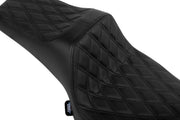 Drag Specialties Seats Predator III Seat for 2020-2026 INDIAN Black 2-Up Seat Vinyl #4720B
