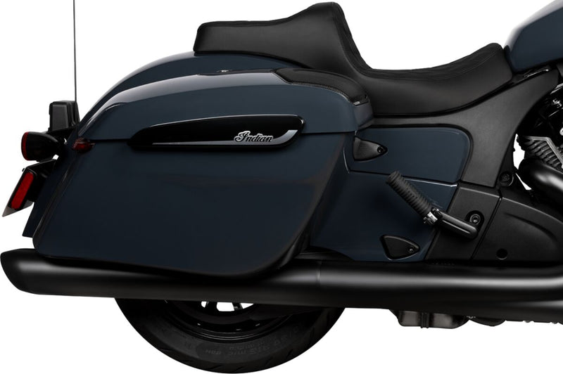 Drag Specialties Seats Predator III Seat for 2020-2026 INDIAN Black 2-Up Seat Vinyl Each