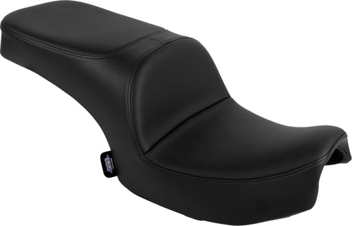 Drag Specialties Seats Freedom Touring Seat for 2020-2026 INDIAN Black 2-Up Seat Leather Vinyl