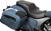 Drag Specialties Seats Freedom Touring Seat for 2020-2026 INDIAN Black 2-Up Seat Leather Vinyl #4722E