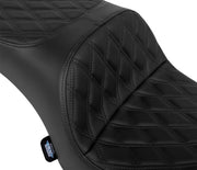 Drag Specialties Seats Freedom Touring Seat for 2020-2026 INDIAN Black 2-Up Seat Leather Vinyl #4755F