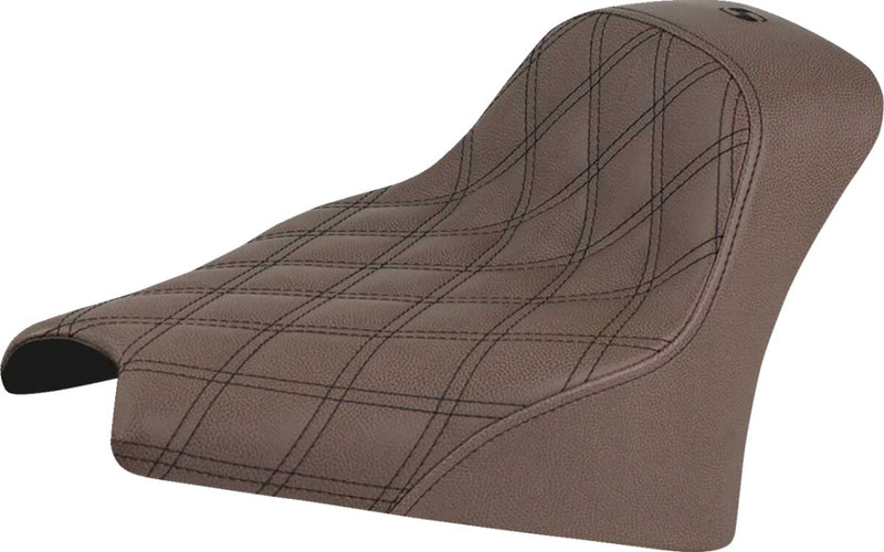 Saddlemen Renegade™ Solo Seat for 2025-2026 INDIAN Brown Saddlehyde™