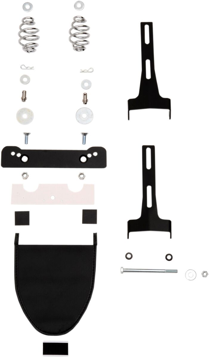 Drag Specialties Frame Mount Spring Solo Seat Mount Kit for 1996-2017 Harley-Davidson Dyna Motorcycles