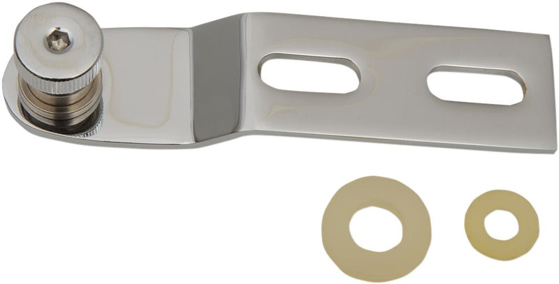 Drag Specialties Seat Bracket Chrome Silver Fine Thread Steel #S28-0054