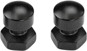Saddlemen Seat Mounting Nuts Black| Powder-Coated #11819BB