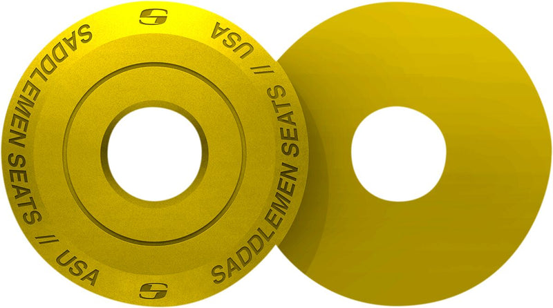 Saddlemen Yellow Fender Washer #14707YW