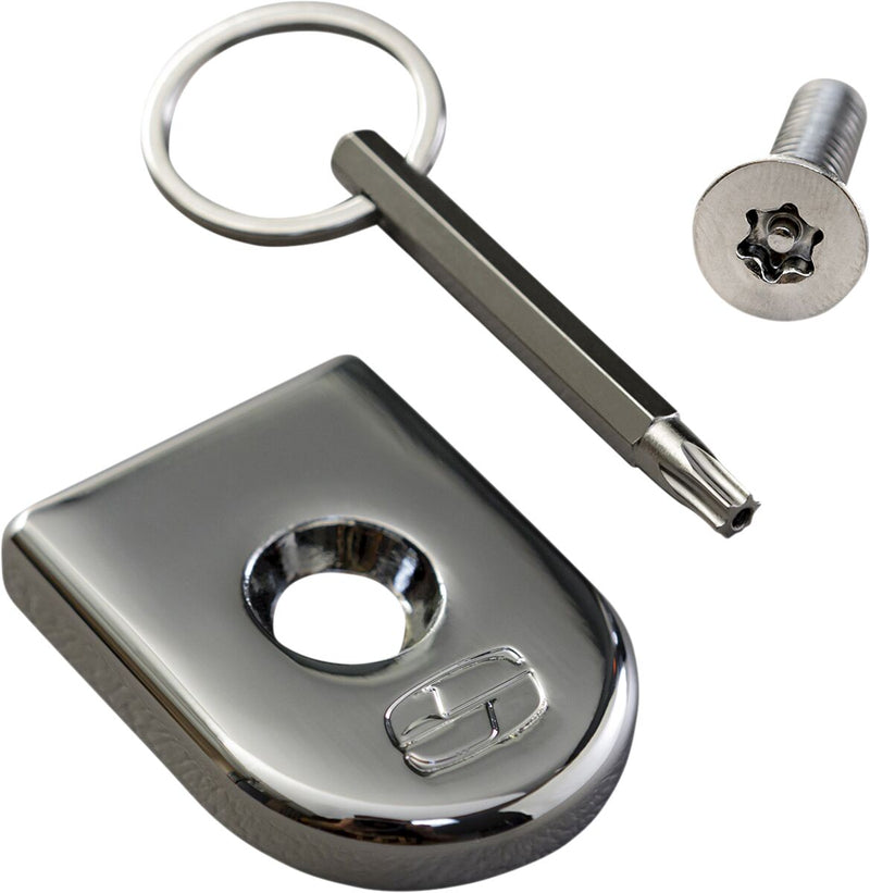 Saddlemen Security Seat Screw Chrome #8911C