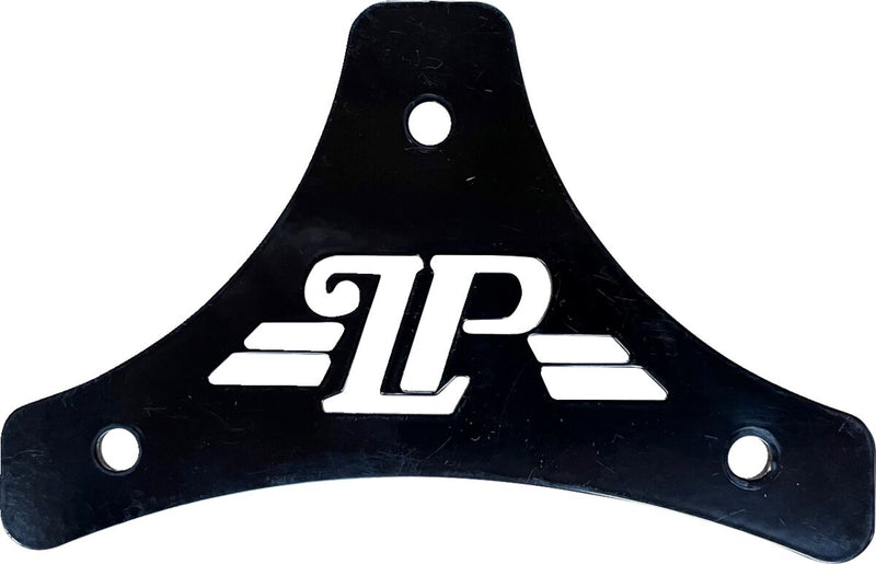 Le Pera Dead End Sissy Bar Plate Black Classic Steel #H-SB LP CLASSIC