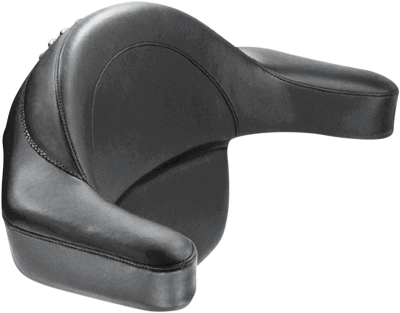 Mustang Passenger Pad With Armrest Black Vinyl Each