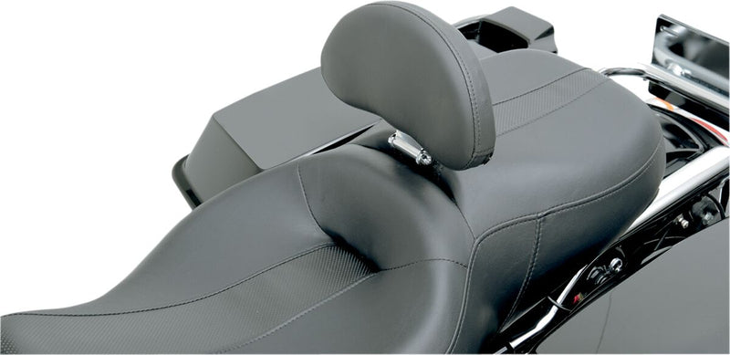 Drag Specialties Small Leather Pad with 7 1/4 in. Detent Bar