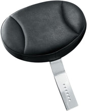 Kuryakyn Plug-in Driver's Backrest Black Chrome Vinyl Kit