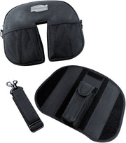 Kuryakyn Revolution Driver Backrest Black Chrome Steel Each