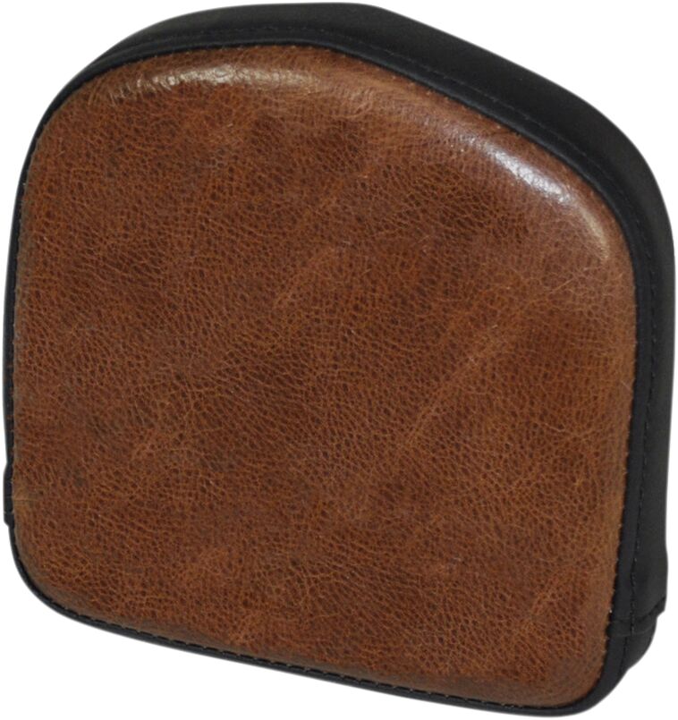 Saddlemen 6-1/2 in. Brown Gravestone Sissy Bar Pad for Saddlemen Lariat Seats Black| Brown