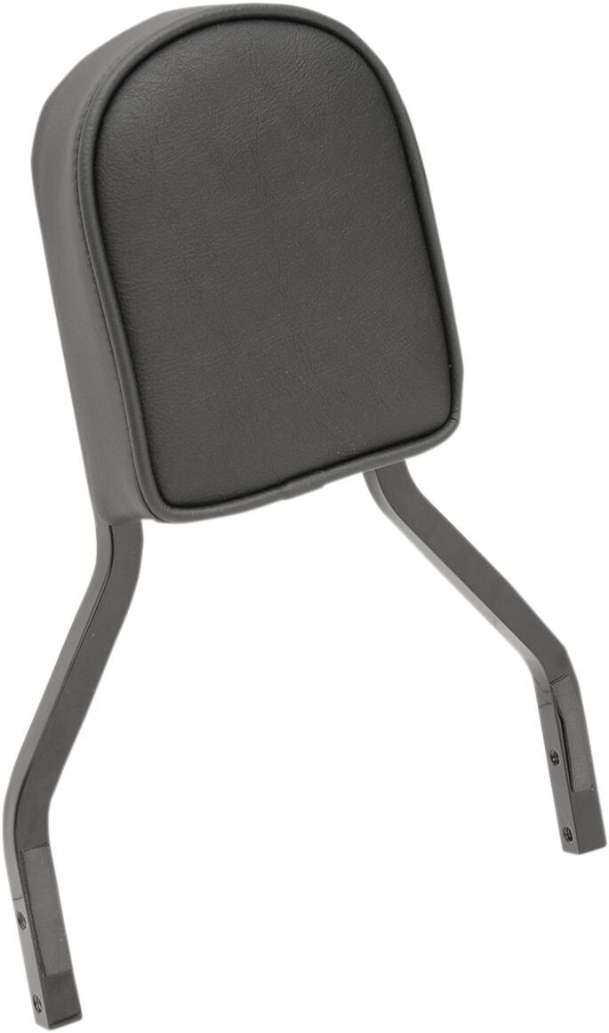 Drag Specialties 7 in. Short Smooth Stitch Sissy Bar Pad for Square Sissy Bars