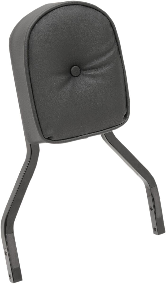 Drag Specialties 7 in. Short Pillow Stitch Sissy Bar Pad for Square Sissy Bars